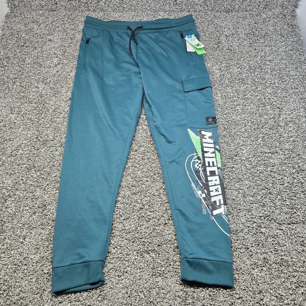 Minecraft X Point Zero Mens Joggers Size Large X 30